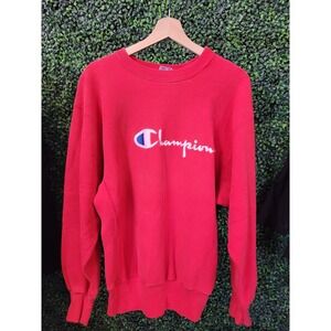 vtg 90s CHAMPION REVERSE WEAVE Sweatshirt large // basic comfy cute athletic